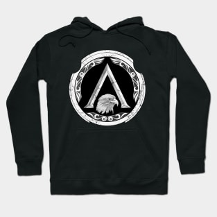 Golden Eagle Spartan Shield Hoodie